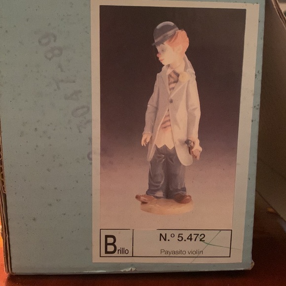 Lladro Payasito Violin Circus Sam - Picture 3 of 8